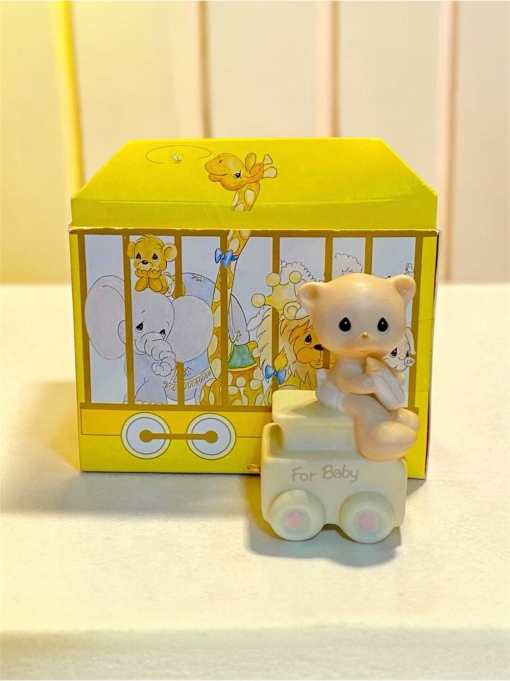 Precious Moments Birthday Train For Baby May Your Birthday Be Warm